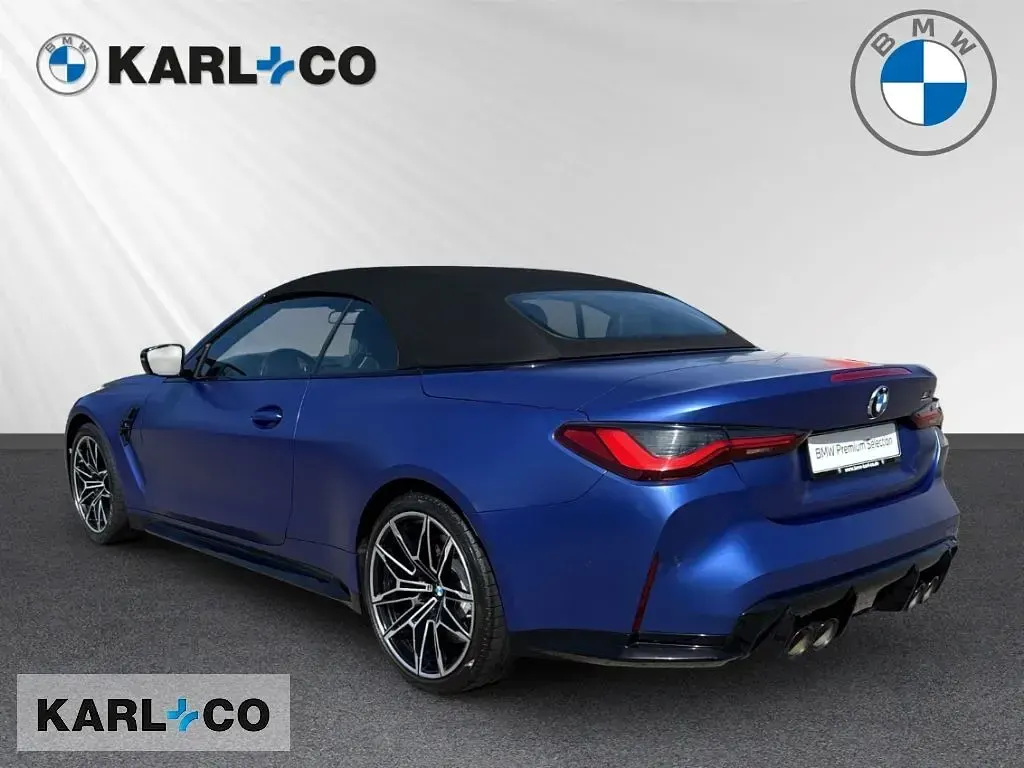 Gebraucht BMW M4 Cabriolet Shadowline 510 PS (375 kW) 2022 Frozen portimao blau Cabrio
