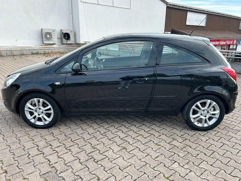 Gebraucht Opel Corsa Eco 80 PS (58 kW) 2007 Schwarz Kleinwagen
