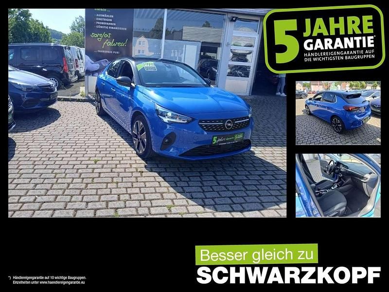 Perl blau/voltaic blue Gebraucht 2020 Opel Corsa-e Kleinwagen | 14.870 € (Etwas zu teuer) - Bild 1/4
