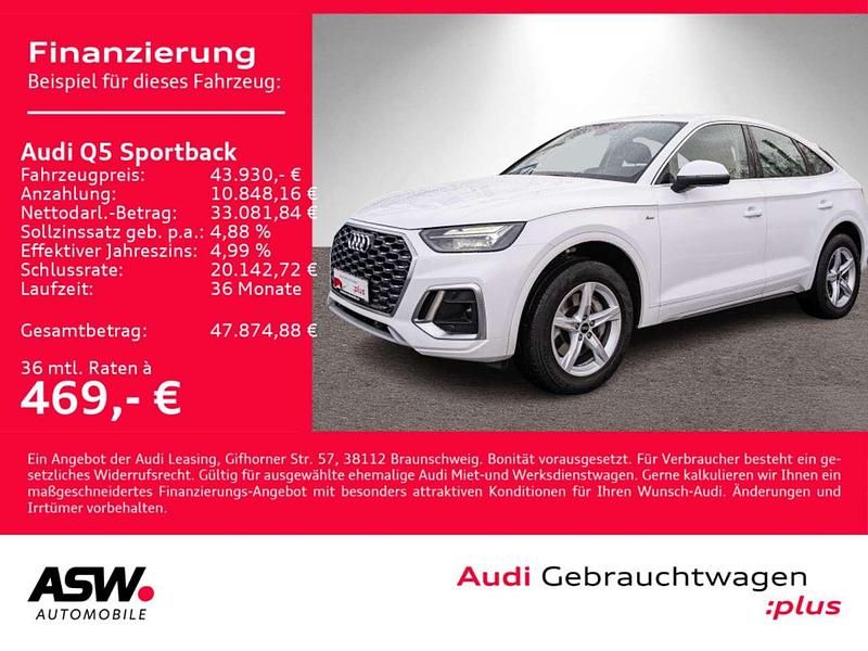 Ibisweiß Gebraucht 2022 Audi Q5 S-Line SUV | 43.930 € (Etwas zu teuer) - Bild 1/4
