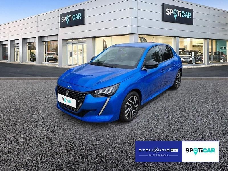 Blau Gebraucht 2023 Peugeot 208 Allure Kleinwagen | 17.790 € (Fairer Preis) - Bild 1/4
