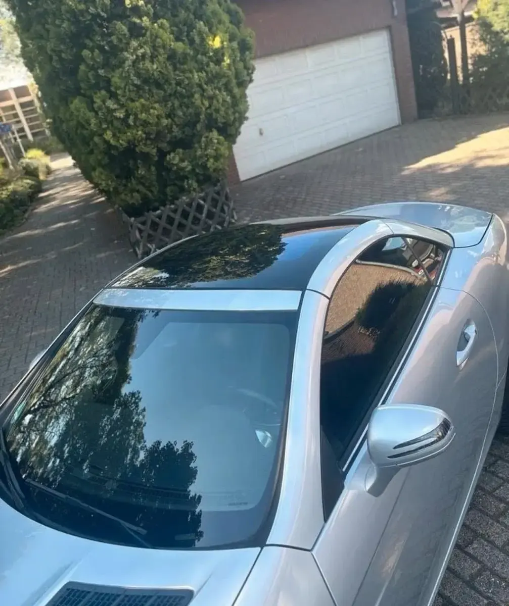 Gebraucht Mercedes SLK250 204 PS (150 kW) 2013 Silber Cabrio
