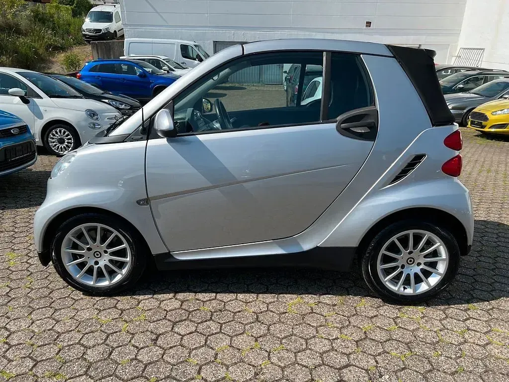 Gebraucht Smart ForTwo Cabrio 71 PS (52 kW) 2009 Tridionsicherheitszelle silbe Cabrio