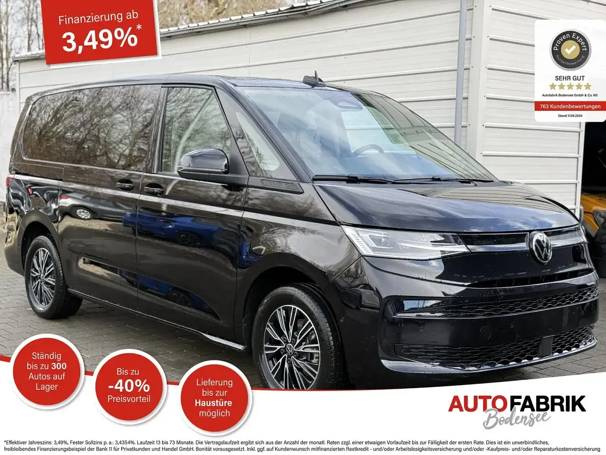 Ny VW Multivan 150 HK (110 kW) 2026 Sort MPV