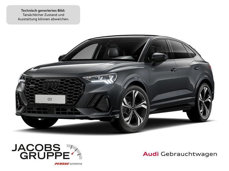 Grau Gebraucht 2025 Audi Q3 Sportback S-Line SUV | 52.880 € (Teuer) - Bild 1/4