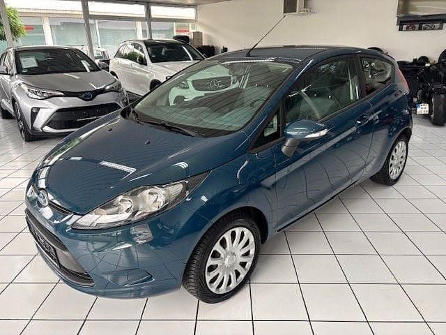 Blau Gebraucht 2009 Ford Fiesta Trend Kleinwagen | 3.490 € (Fairer Preis) - Bild 1/4