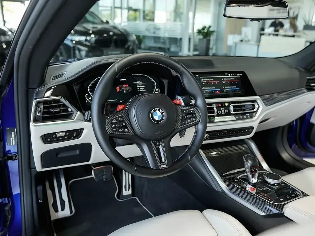 Gebraucht BMW M4 Cabriolet Performance 510 PS (375 kW) 2021 San marino blue Cabrio