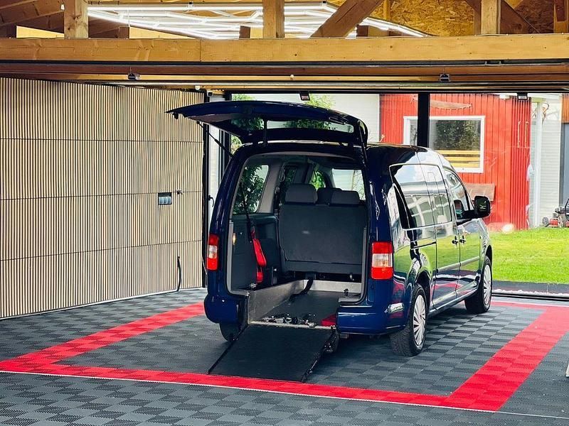 Gebraucht VW Caddy Maxi 102 PS (75 kW) 2008 Blau Van / Kleinbus