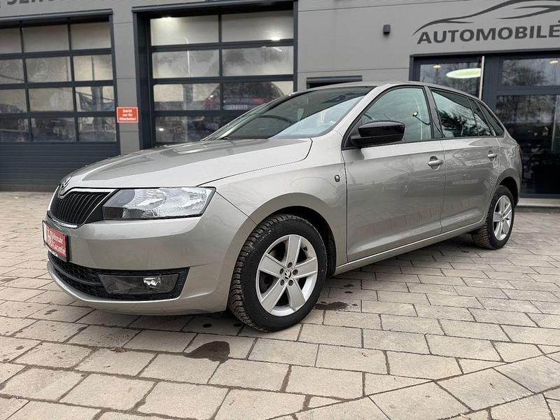 Gebraucht Skoda Rapid Ambition 122 PS (89 kW) 2015 Beige Kleinwagen