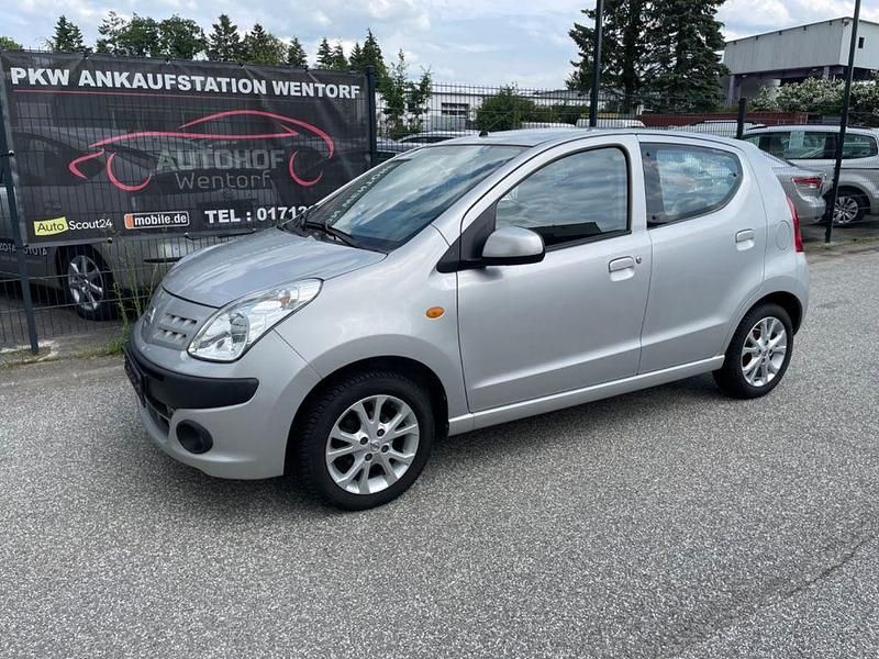 Silber Gebraucht 2011 Nissan Pixo Acenta Kleinwagen | 4.950 € (Teuer) - Bild 1/4