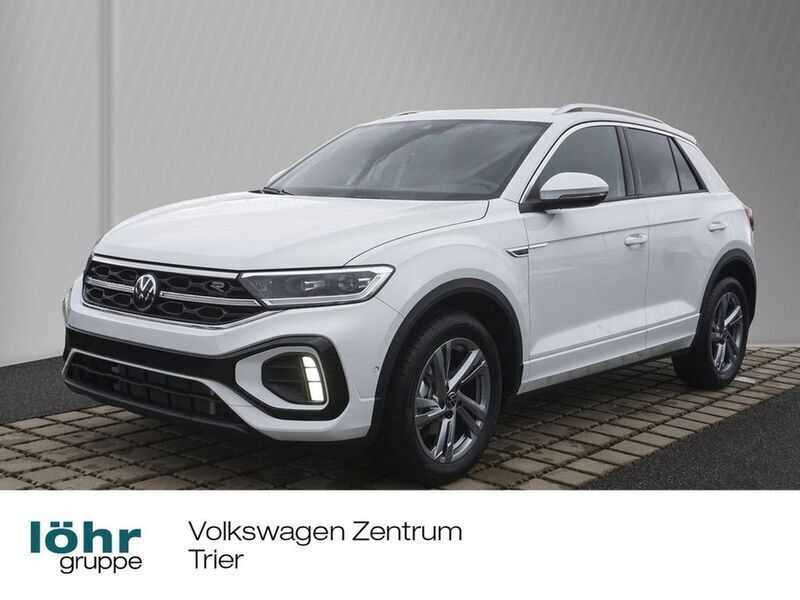 Pure white Neu 2025 VW T-Roc R-line SUV | 39.990 € (Fairer Preis) - Bild 1/4