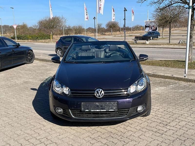 Gebraucht VW Golf Cabriolet Exclusive 122 PS (89 kW) 2012 Violett Cabrio