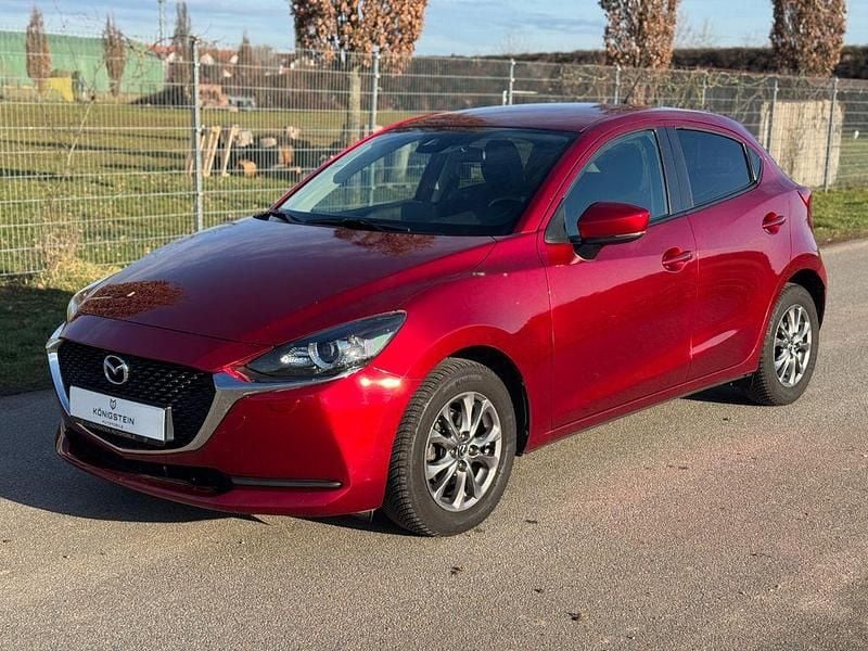 Rot Gebraucht 2021 Mazda 2 Exclusive-Line Limousine | 13.500 € (Fairer Preis) - Bild 1/4