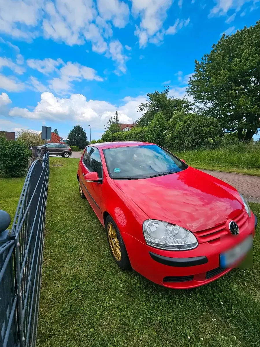 Gebraucht VW Golf 2004 Rot Coupé