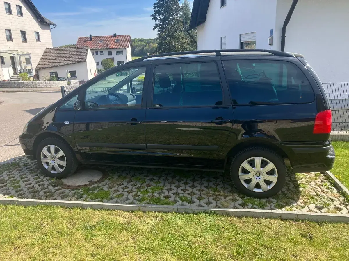 Brugt Seat Alhambra 116 HK (85 kW) 2003 Sort MPV