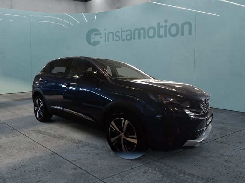 Blau Gebraucht 2023 Peugeot 3008 Allure SUV | 30.680 € (Teuer) - Bild 1/4