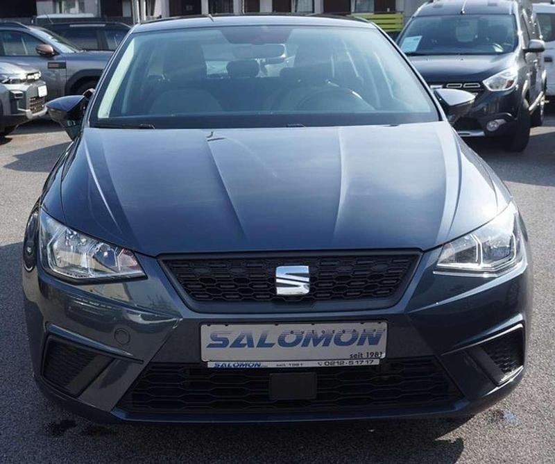 Graumetallic (metallic) Gebraucht 2021 Seat Ibiza Style Kleinwagen | 9.980 € (Superpreis) - Bild 1/4