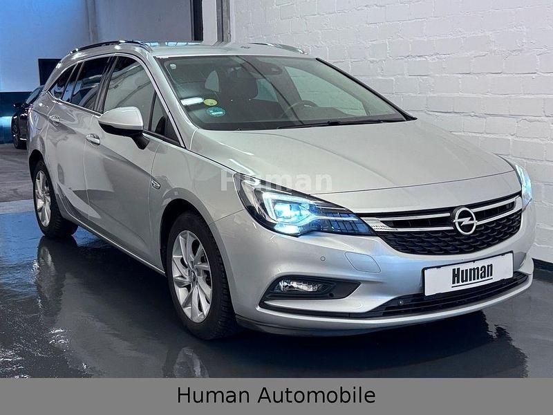 Gebraucht Opel Astra Innovation 110 PS (80 kW) 2018 Argonsilber/sovereign/switchbl Kombi