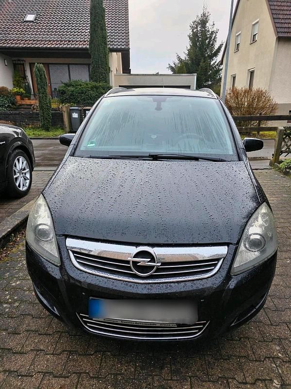 Schwarz Gebraucht 2008 Opel Zafira Van / Kleinbus | 1.900 € (Guter Preis) - Bild 1/4