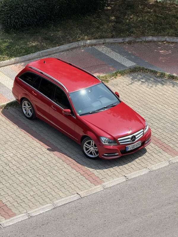 Rot Gebraucht 2013 Mercedes C250 Avantgarde Kombi | 12.422 € (Etwas zu teuer) - Bild 1/4