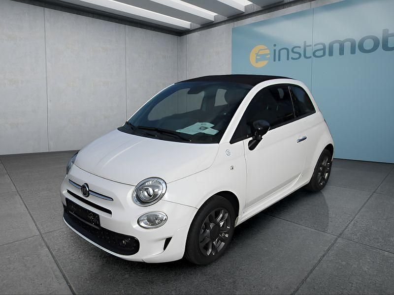 Weiß Gebraucht 2021 Fiat 500C Cabrio | 12.149 € (Fairer Preis) - Bild 1/4