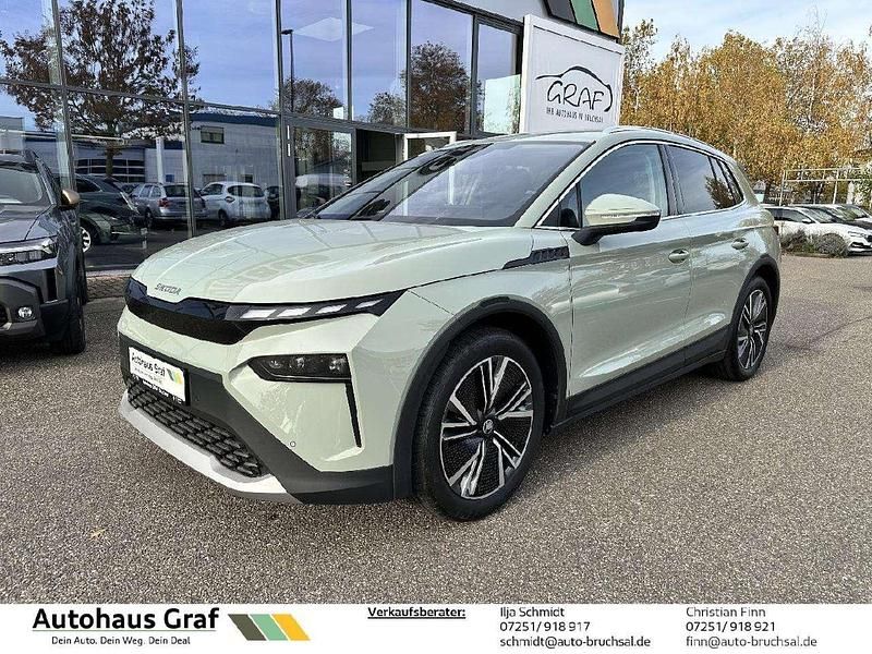 Timianogrün Gebraucht 2025 Skoda Elroq SUV | 40.990 € (Teuer) - Bild 1/4