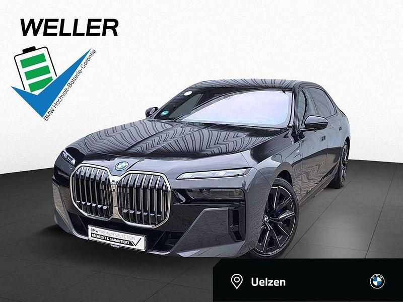 Dravitgrau (grau) Gebraucht 2024 BMW 750e M Sport Limousine | 121.900 € - Bild 1/4