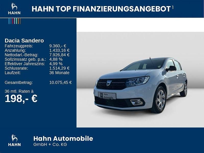 Gebraucht Dacia Sandero Essentiel 73 PS (53 kW) 2020 Gletscherweiss Limousine