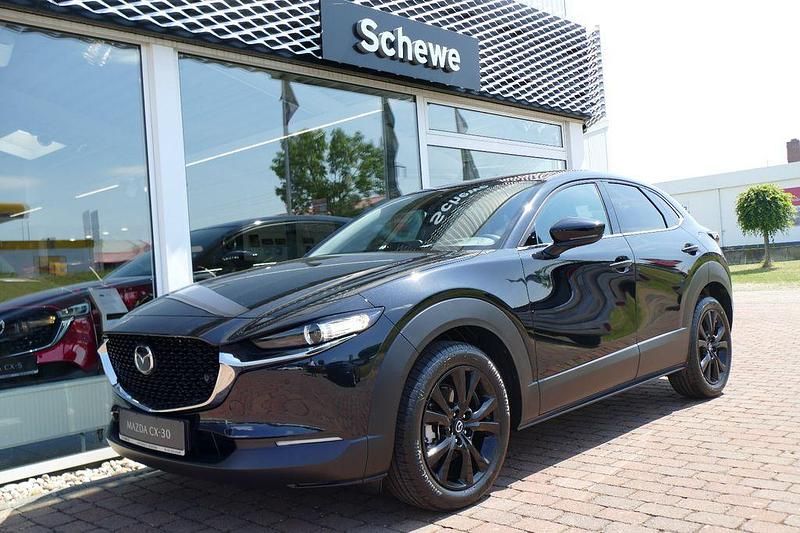 Jet black Gebraucht 2025 Mazda CX-30 Homura-Line SUV | 29.990 € - Bild 1/4