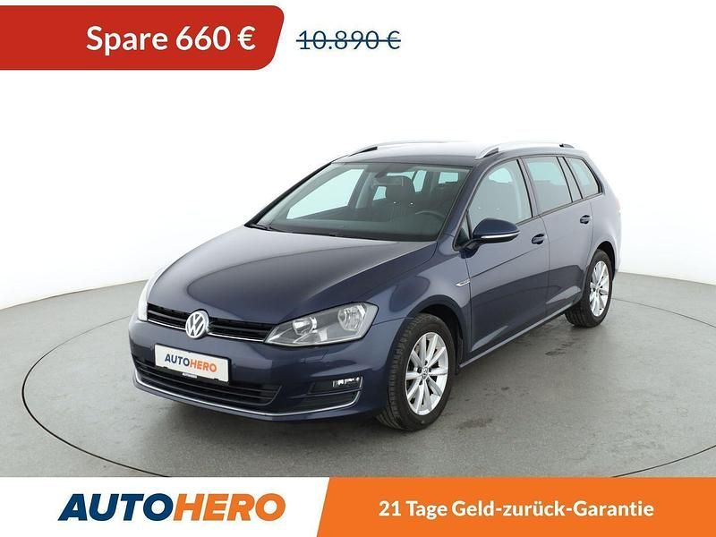 Blau Gebraucht 2015 VW Golf VII LOUNGE Kombi | 10.230 € (Fairer Preis) - Bild 1/3