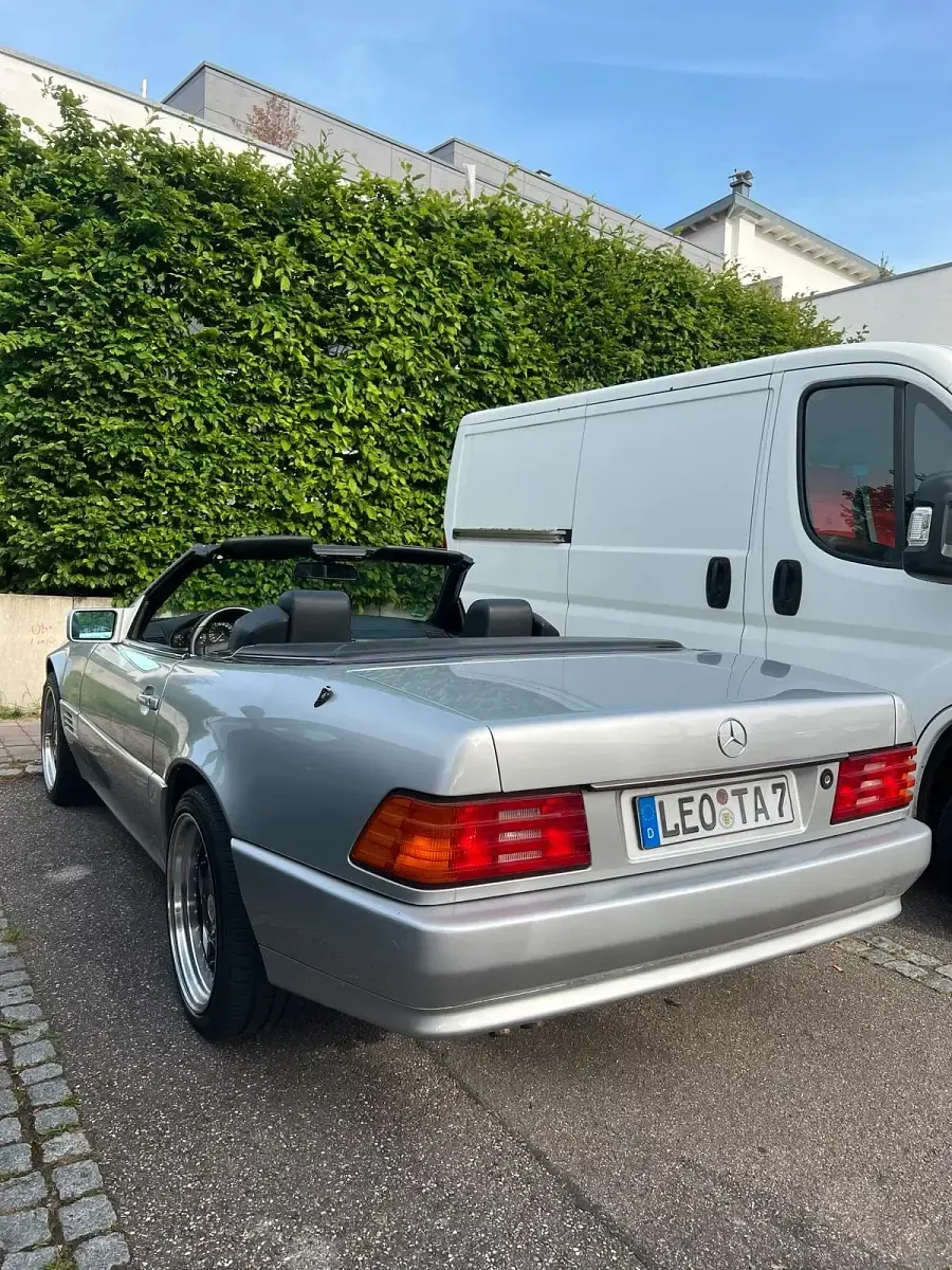 Gebraucht Mercedes SL320 231 PS (169 kW) 1994 Silber Cabrio