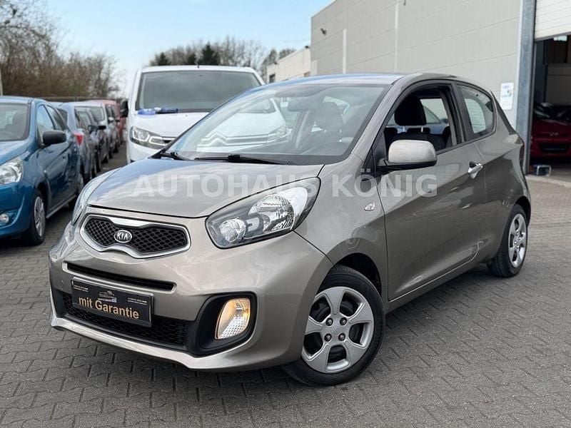 Gebraucht Kia Picanto Edition 7 69 PS (50 kW) 2012 Silber Kleinwagen