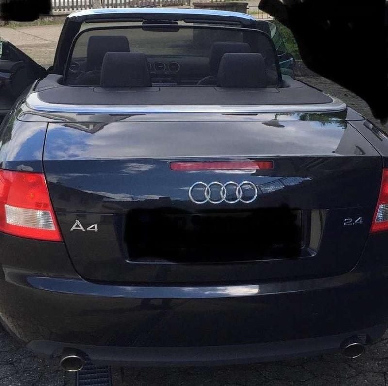 Gebraucht Audi A4 Cabriolet 170 PS (125 kW) 2004 Schwarz Cabrio