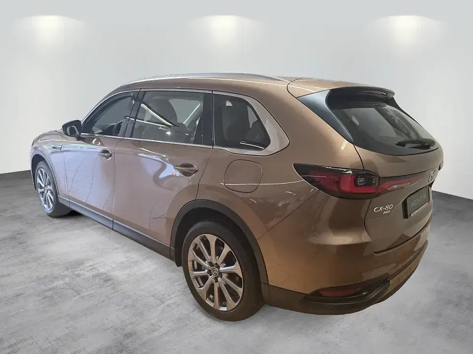 Gebraucht Mazda CX-80 Exclusive-Line 254 PS (186 kW) 2024 Braun SUV