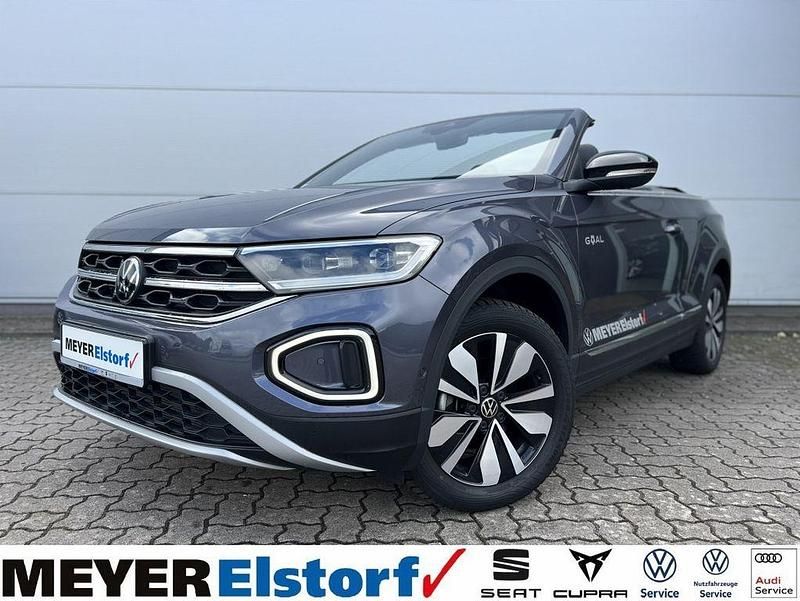 Grau Gebraucht 2024 VW T-Roc Cabriolet Goal Cabrio | 33.980 € (Fairer Preis) - Bild 1/4