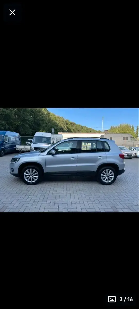 Gebraucht VW Tiguan 122 PS (89 kW) 2012 Grau SUV