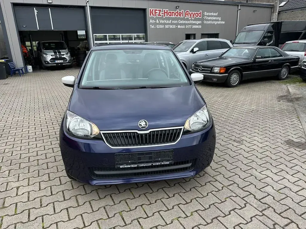 Gebraucht Skoda Citigo Active 60 PS (44 kW) 2016 Blau Kleinwagen