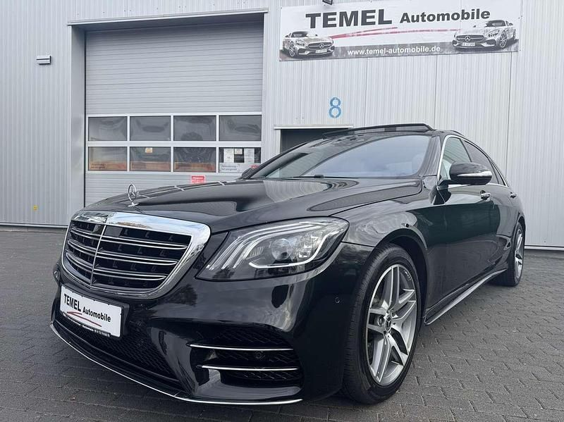 Obsidianschwarz Gebraucht 2019 Mercedes S400 AMG Limousine | 47.100 € (Guter Preis) - Bild 1/4