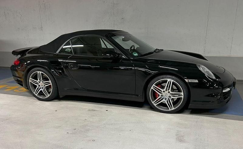 Schwarz Gebraucht 2008 Porsche 997 Turbo Cabrio | 89.911 € (Superpreis) - Bild 1/4