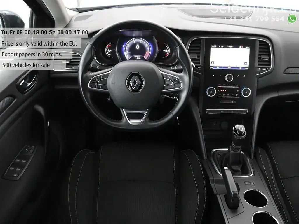 Gebraucht Renault Mégane IV Zen 131 PS (96 kW) 2017 Grau Limousine