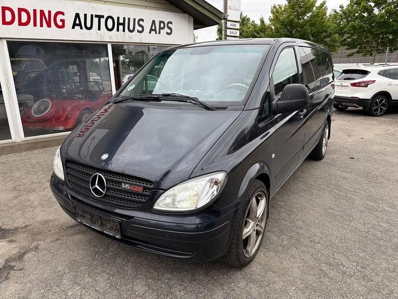 Schwarz Gebraucht 2007 Mercedes Vito Van / Kleinbus | 2.000 € (Superpreis) - Bild 1/4