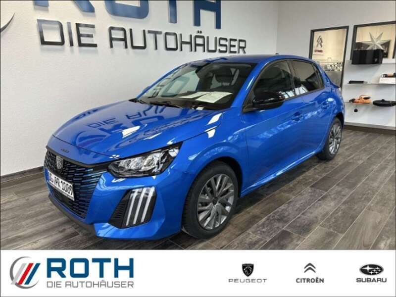 Blau Gebraucht 2024 Peugeot 208 Allure Kleinwagen | 20.600 € (Teuer) - Bild 1/4