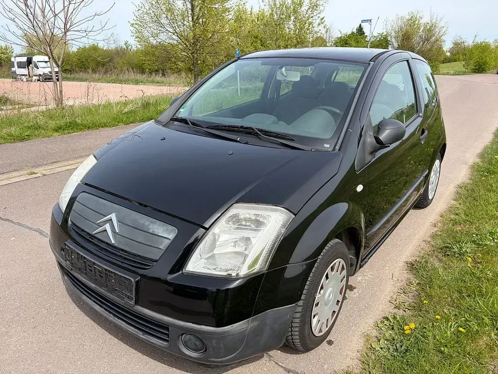 Gebraucht Citroën C2 60 PS (44 kW) 2004 Schwarz Kleinwagen