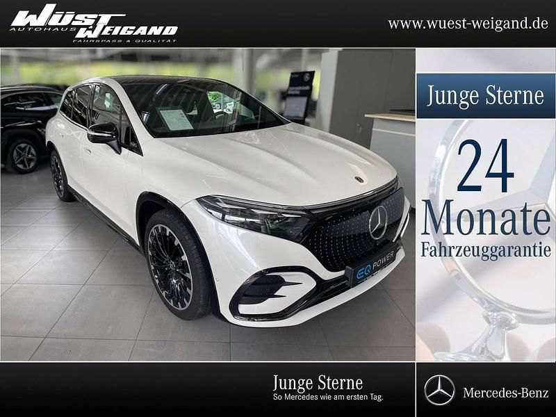 Weiß Gebraucht 2023 Mercedes EQS450+ AMG SUV | 83.900 € (Etwas zu teuer) - Bild 1/4