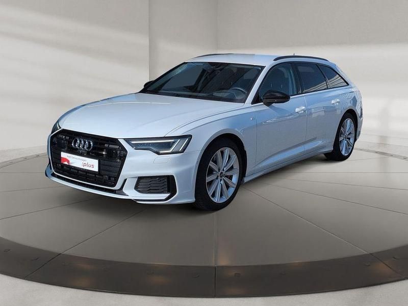 Gebraucht Audi A6 S-Line 367 PS (269 kW) 2023 Gletscherweiß metallic Kombi