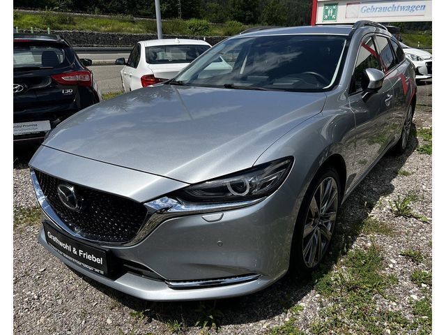 Sonic silver Gebraucht 2019 Mazda 6 Sports-Line Kombi | 22.990 € (Guter Preis) - Bild 1/1