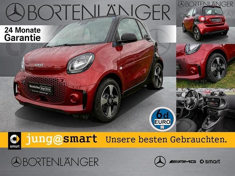 Rot Gebraucht 2024 Smart ForTwo Electric Drive Passion Kleinwagen | 14.998 € (Etwas zu teuer) - Bild 1/4