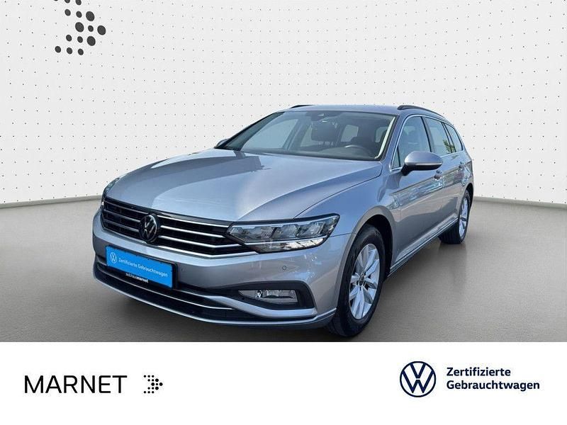Silber Gebraucht 2022 VW Passat Business Kombi | 19.390 € (Guter Preis) - Bild 1/3