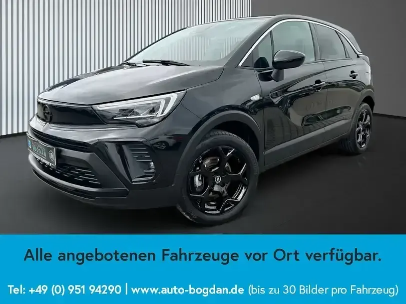 Gebraucht Opel Crossland GS Line 110 PS (80 kW) 2024 Schwarz perla nera SUV