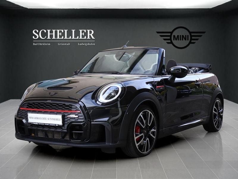 Schwarz Gebraucht 2022 Mini John Cooper Works Cabriolet Cabrio | 32.900 € (Fairer Preis) - Bild 1/4